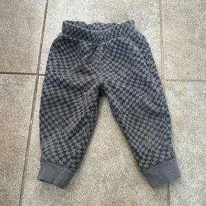Checkered print joggers